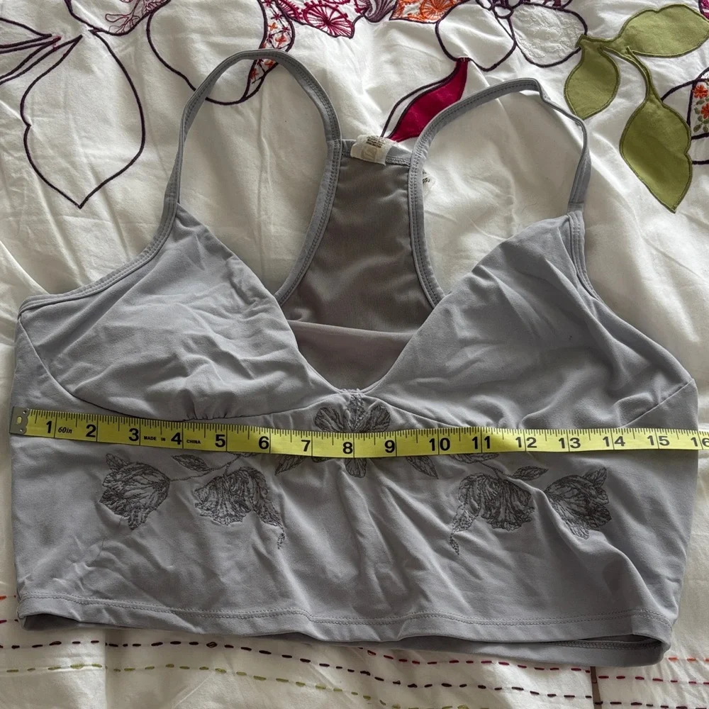 Tablets Gray Floral Women's Athletic Set - Picture 3 of 13